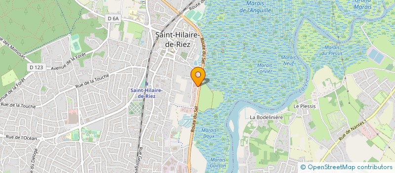 localisation de l'entreprise LMH à SAINT-HILAIRE-DE-RIEZ