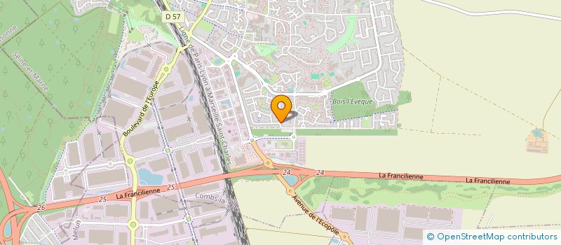 localisation de l'entreprise LMH  COMBS-LA-VILLE