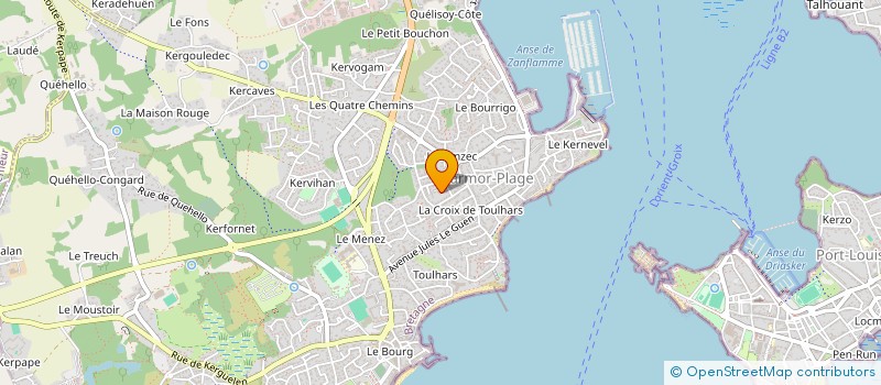 localisation de l'entreprise LMH  GUIDEL