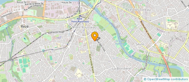 localisation de l'entreprise LMH  REZE