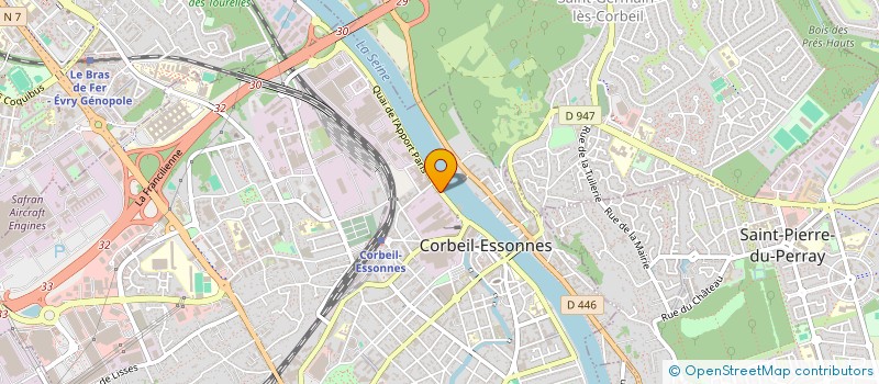 localisation de l'entreprise LMH à CORBEIL-ESSONNES