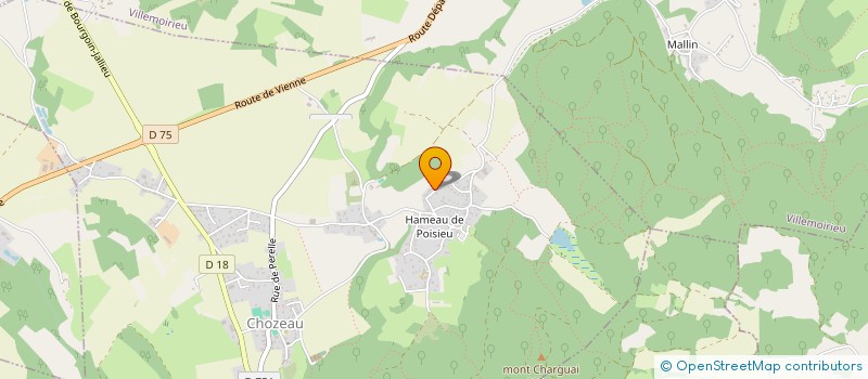 localisation de l'entreprise LMH  CHOZEAU