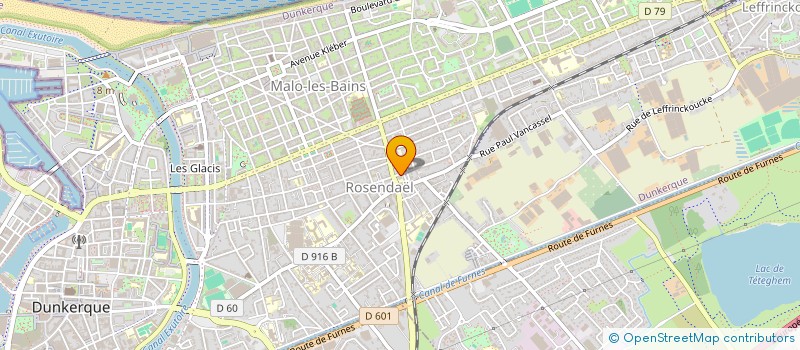 localisation de l'entreprise LMH à DUNKERQUE