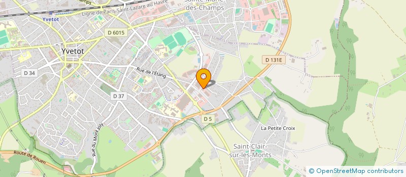 localisation de l'entreprise LMH AGENCEMENT à YVETOT