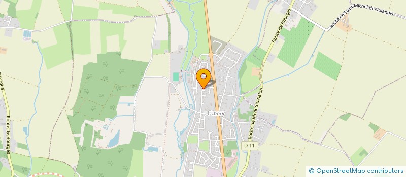 localisation de l'entreprise LMH FINANCES  FUSSY