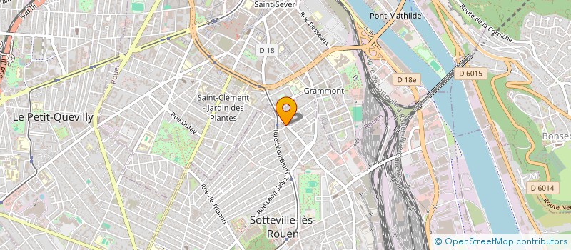 localisation de l'entreprise LMH IMMO  SOTTEVILLE-LES-ROUEN