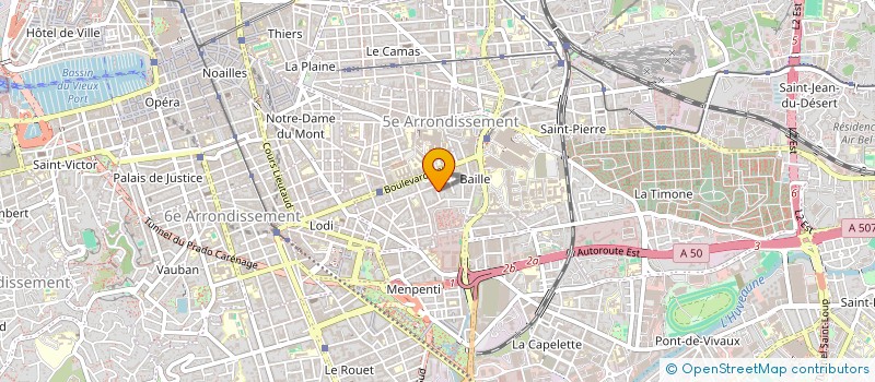 localisation de l'entreprise LMH LUCZAK MICHAL HOLDING  MARSEILLE