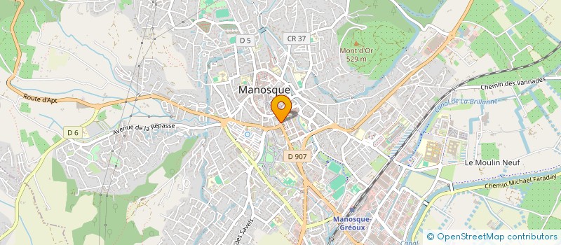 localisation de l'entreprise LMHSB  MANOSQUE