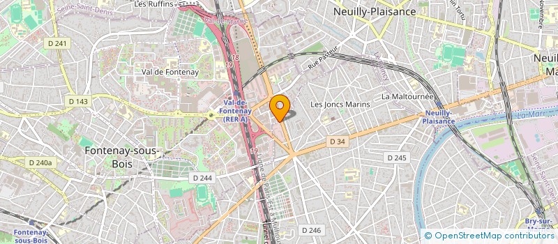 localisation de l'entreprise LMHV à LE PERREUX-SUR-MARNE