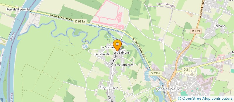 localisation de l'entreprise LMI à REYSSOUZE