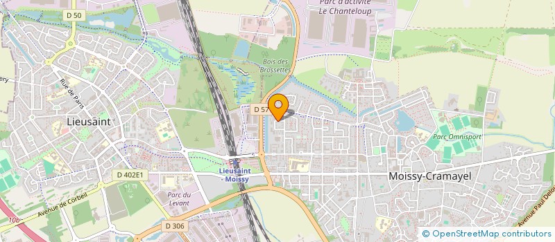 localisation de l'entreprise LMI IMMO  MOISSY-CRAMAYEL