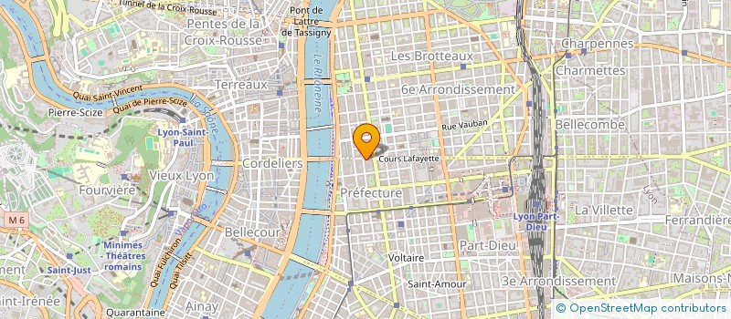 localisation de l'entreprise LMI SANTE  LYON