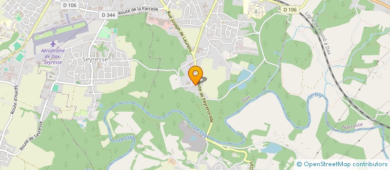 localisation de l'entreprise LMIA  DAX