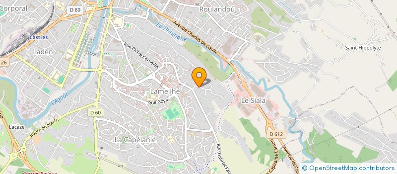 localisation de l'entreprise LMINVESTIR  CASTRES