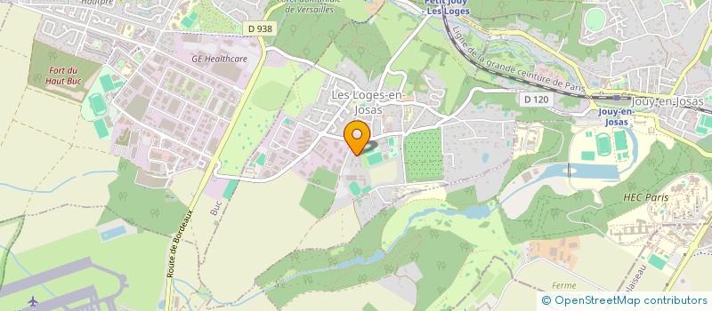 localisation de l'entreprise LMJ  LES LOGES-EN-JOSAS