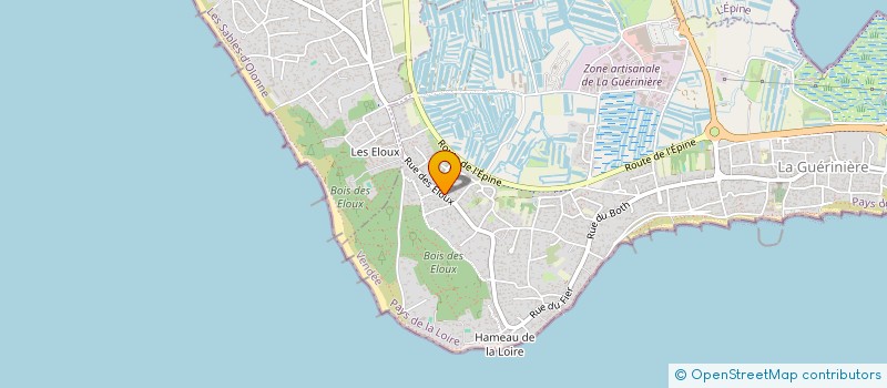 localisation de l'entreprise LMJ  LA GUERINIERE