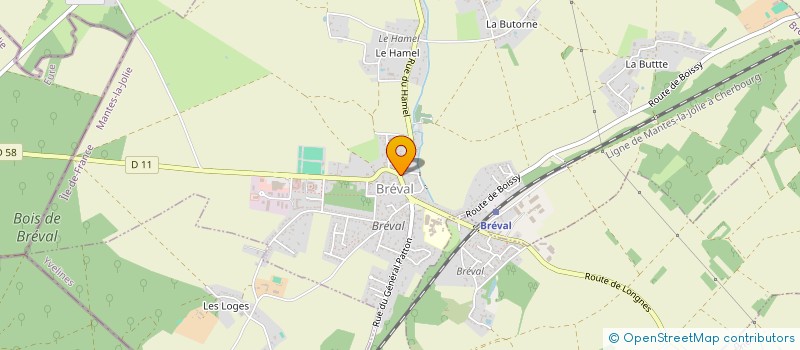 localisation de l'entreprise LMJ  BREVAL