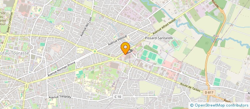 localisation de l'entreprise LMJ à PAU