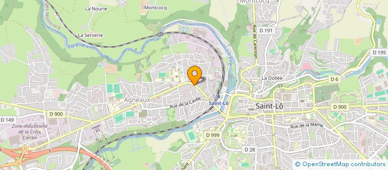 localisation de l'entreprise LMJ  AGNEAUX