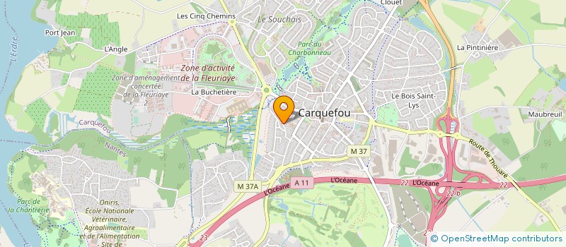 localisation de l'entreprise LMJ CAPITAL à CARQUEFOU
