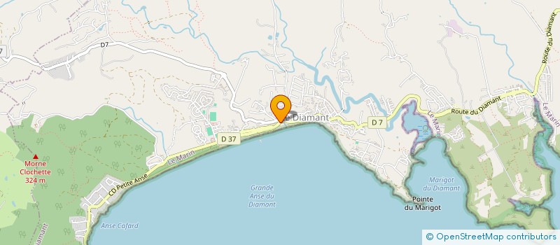 localisation de l'entreprise LMJ CARIBBEAN à LE DIAMANT