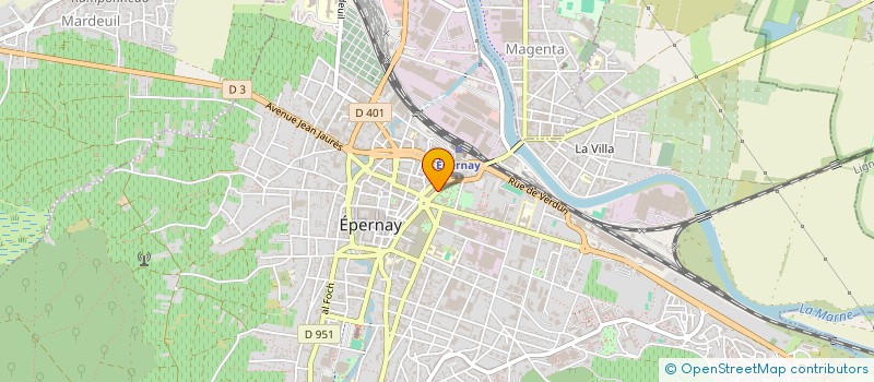 localisation de l'entreprise LMJ LOCATION  EPERNAY