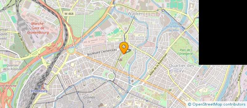 localisation de l'entreprise LMJA  STRASBOURG
