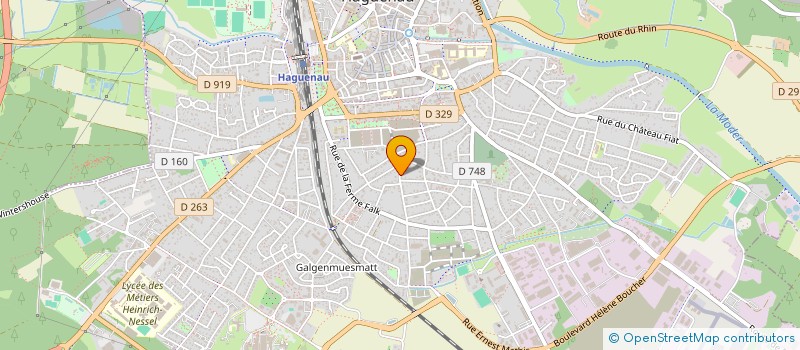 localisation de l'entreprise LMJA  HAGUENAU