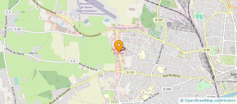 localisation de l'entreprise LMJB à NEVERS