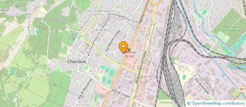 localisation de l'entreprise LMJCA à CHENOVE