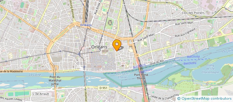 localisation de l'entreprise LMJCUBE à ORLEANS