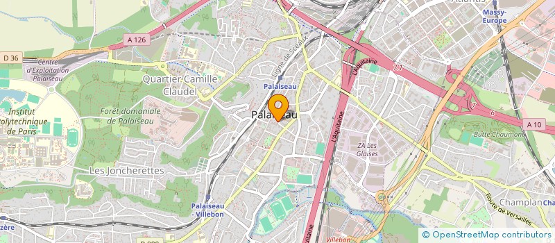 localisation de l'entreprise LMJDS  PALAISEAU