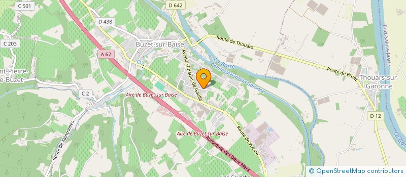 localisation de l'entreprise LMJH IMMOBILIER  BUZET-SUR-BAISE