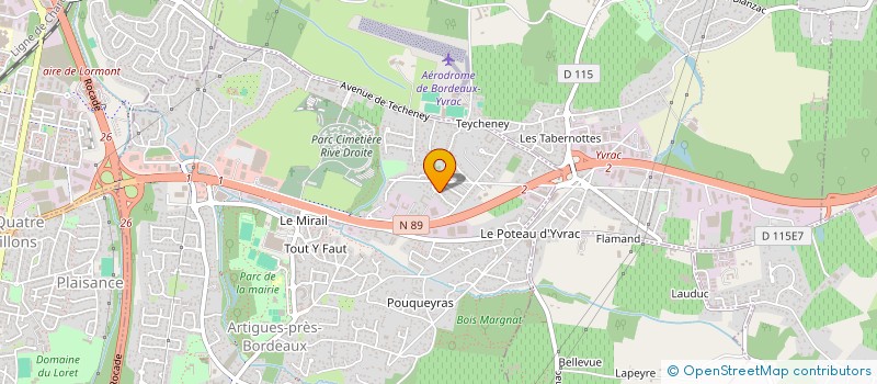 localisation de l'entreprise LMJR  ARTIGUES-PRES-BORDEAUX