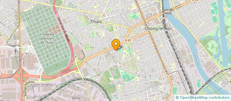 localisation de l'entreprise LMJV  THIAIS