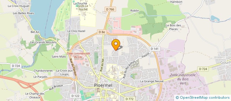 localisation de l'entreprise LMJY  PLOERMEL