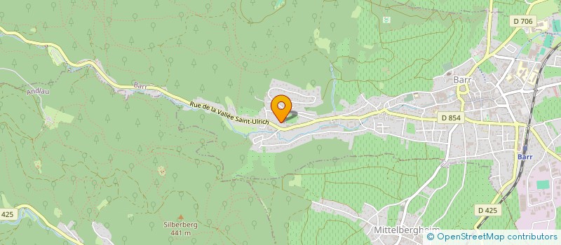 localisation de l'entreprise LMK  BARR