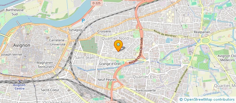 localisation de l'entreprise LMK BOUCHERIE  AVIGNON