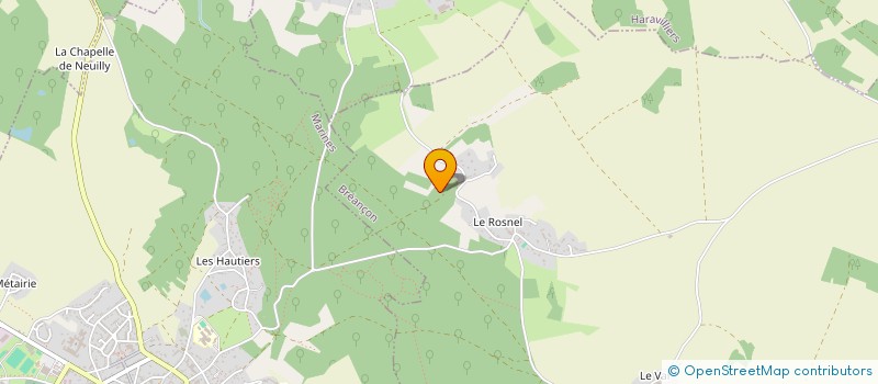 localisation de l'entreprise LMK BOX  BREANCON