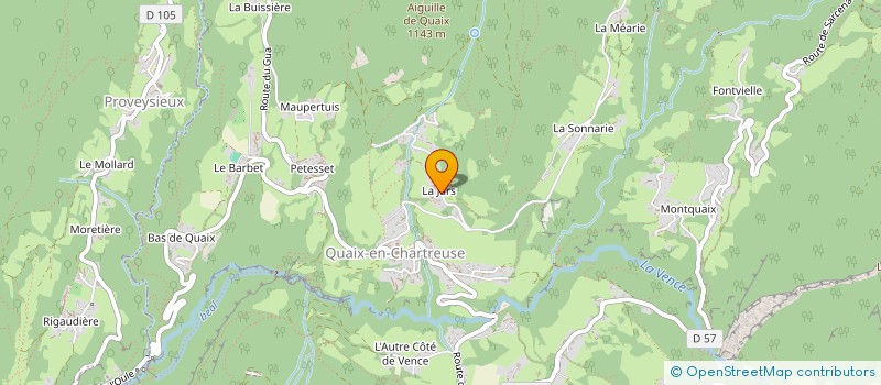 localisation de l'entreprise LMK INTERNATIONAL  QUAIX-EN-CHARTREUSE