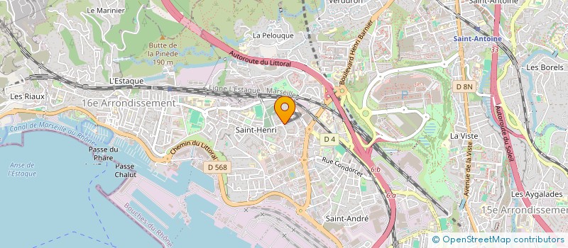 localisation de l'entreprise LMK MEDICA à MARSEILLE