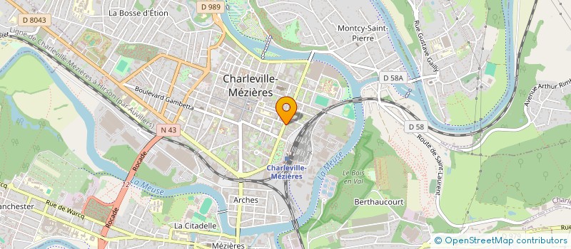 localisation de l'entreprise LMKJ à CHARLEVILLE-MEZIERES