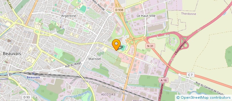 localisation de l'entreprise LMKNAJ  BEAUVAIS