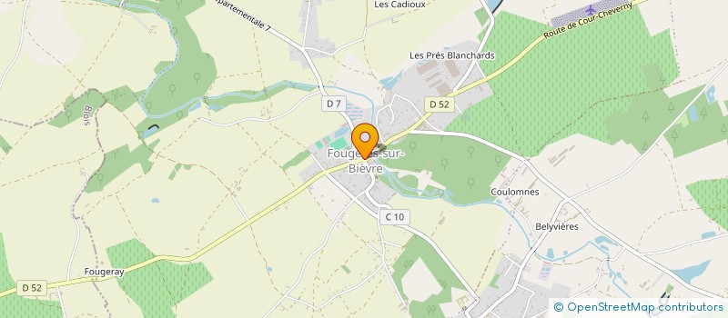 localisation de l'entreprise LMKS  LE CONTROIS-EN-SOLOGNE