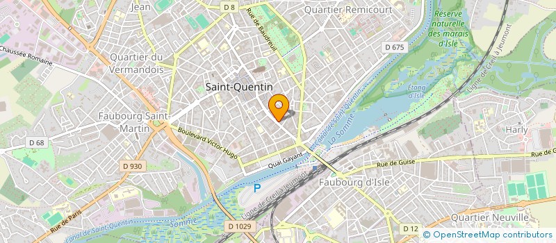 localisation de l'entreprise LMKW à SAINT-QUENTIN