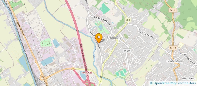 localisation de l'entreprise LML 31  BRUGUIERES