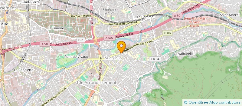 localisation de l'entreprise LML  MARSEILLE