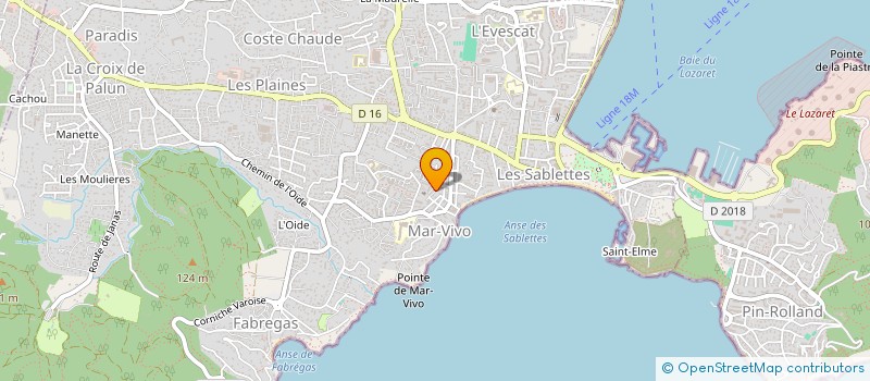 localisation de l'entreprise LML à LA SEYNE SUR MER