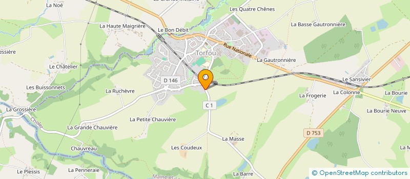 localisation de l'entreprise LML à SEVREMOINE