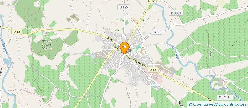 localisation de l'entreprise LML  ROUJAN